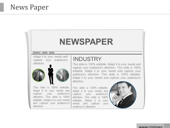News Paper Ppt PowerPoint Presentation Infographic Template