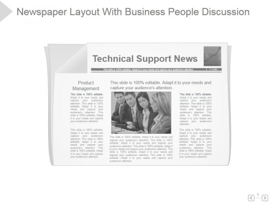Newspaper Layout With Business People Discussion Ppt PowerPoint Presentation Designs Download Newspaper Layout With Business People Discussion Ppt PowerPoint Presentation Designs Download