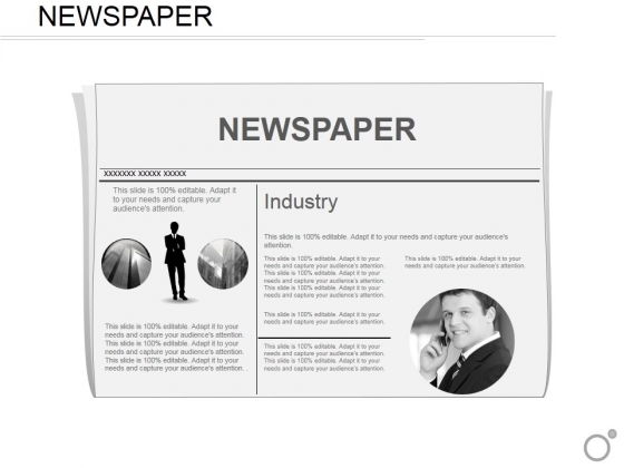 Newspaper Ppt PowerPoint Presentation Summary Pictures