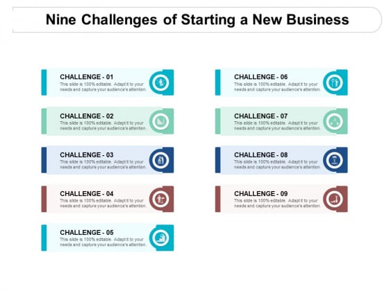 Nine Challenges Of Starting A New Business Ppt PowerPoint Presentation File Graphics Design Nine Challenges Of Starting A New Business Ppt PowerPoint Presentation File Graphics Design