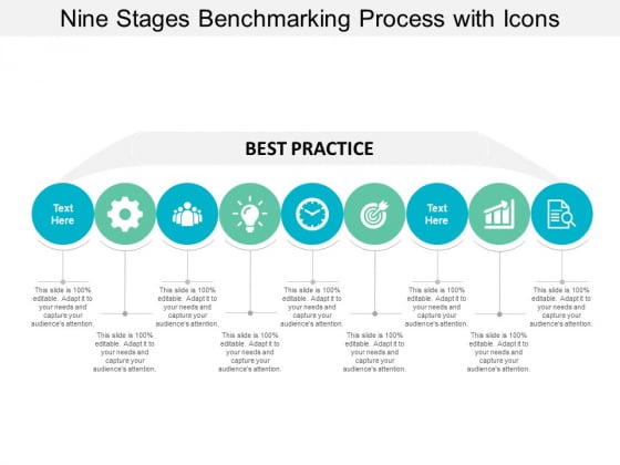 Nine Stages Benchmarking Process With Icons Ppt Powerpoint Presentation Infographics Information Nine Stages Benchmarking Process With Icons Ppt Powerpoint Presentation Infographics Information