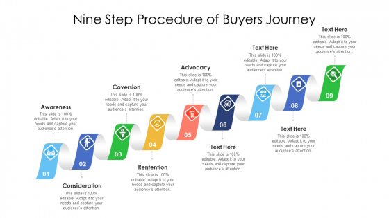 Nine Step Procedure Of Buyers Journey Ppt PowerPoint Presentation File Infographics PDF Nine Step Procedure Of Buyers Journey Ppt PowerPoint Presentation File Infographics PDF