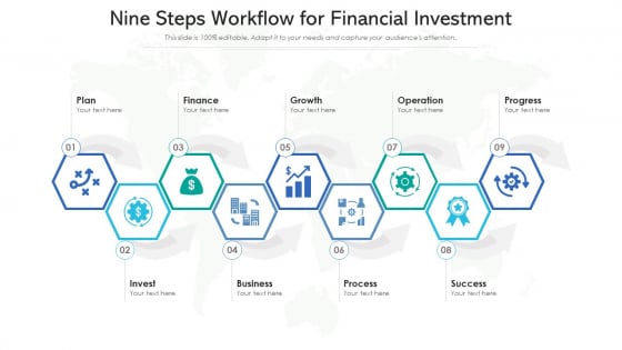 Nine Steps Workflow For Financial Investment Ppt PowerPoint Presentation File Inspiration PDF Nine Steps Workflow For Financial Investment Ppt PowerPoint Presentation File Inspiration PDF