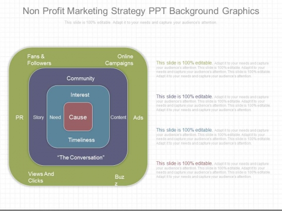 Non Profit Marketing Strategy Ppt Background Graphics