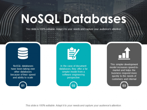 Nosql Databases Ppt PowerPoint Presentation Pictures Skills