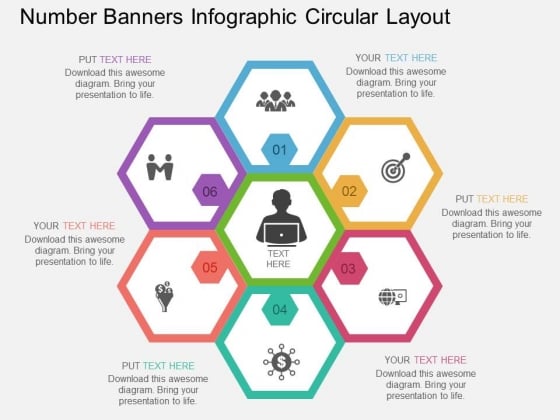 Number Banners Infographic Circular Layout Powerpoint Template Number Banners Infographic Circular Layout Powerpoint Template
