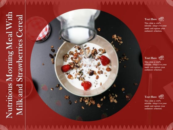 Nutritious Morning Meal With Milk And Strawberries Cereal Ppt PowerPoint Presentation Model Template PDF Nutritious Morning Meal With Milk And Strawberries Cereal Ppt PowerPoint Presentation Model Template PDF