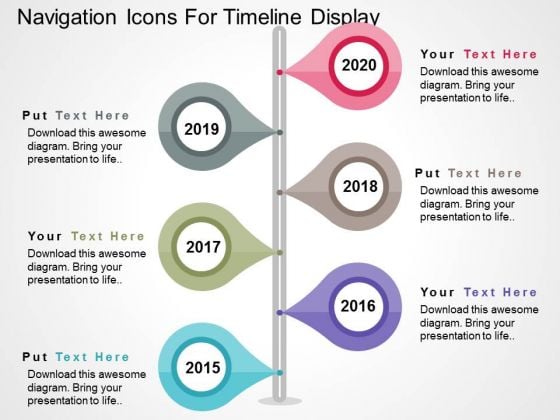 Navigation Icons For Timeline Display PowerPoint Templates Navigation Icons For Timeline Display PowerPoint Templates