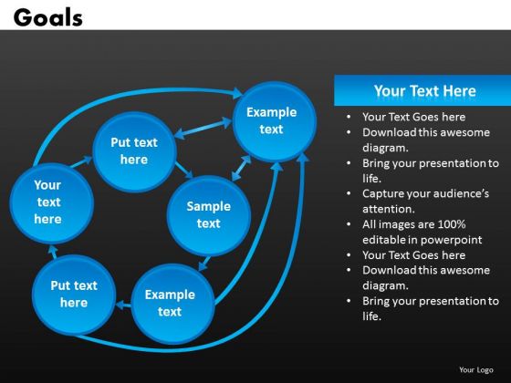 Network Path Diagram To Goals PowerPoint Templates Ppt Slides Network Path Diagram To Goals PowerPoint Templates Ppt Slides