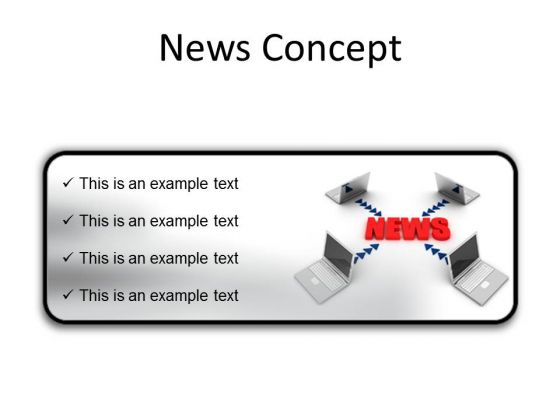 News Concept Computer PowerPoint Presentation Slides R News Concept Computer PowerPoint Presentation Slides R
