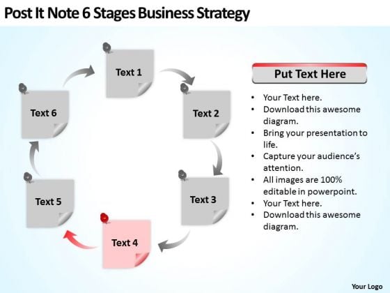 Note 6 Stages Business Strategy Consultant Ppt Outline Of Plan PowerPoint Templates Note 6 Stages Business Strategy Consultant Ppt Outline Of Plan PowerPoint Templates