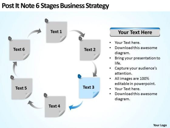 Note 6 Stages Corporate Business Strategy Ppt Plan Writer Software PowerPoint Templates Note 6 Stages Corporate Business Strategy Ppt Plan Writer Software PowerPoint Templates