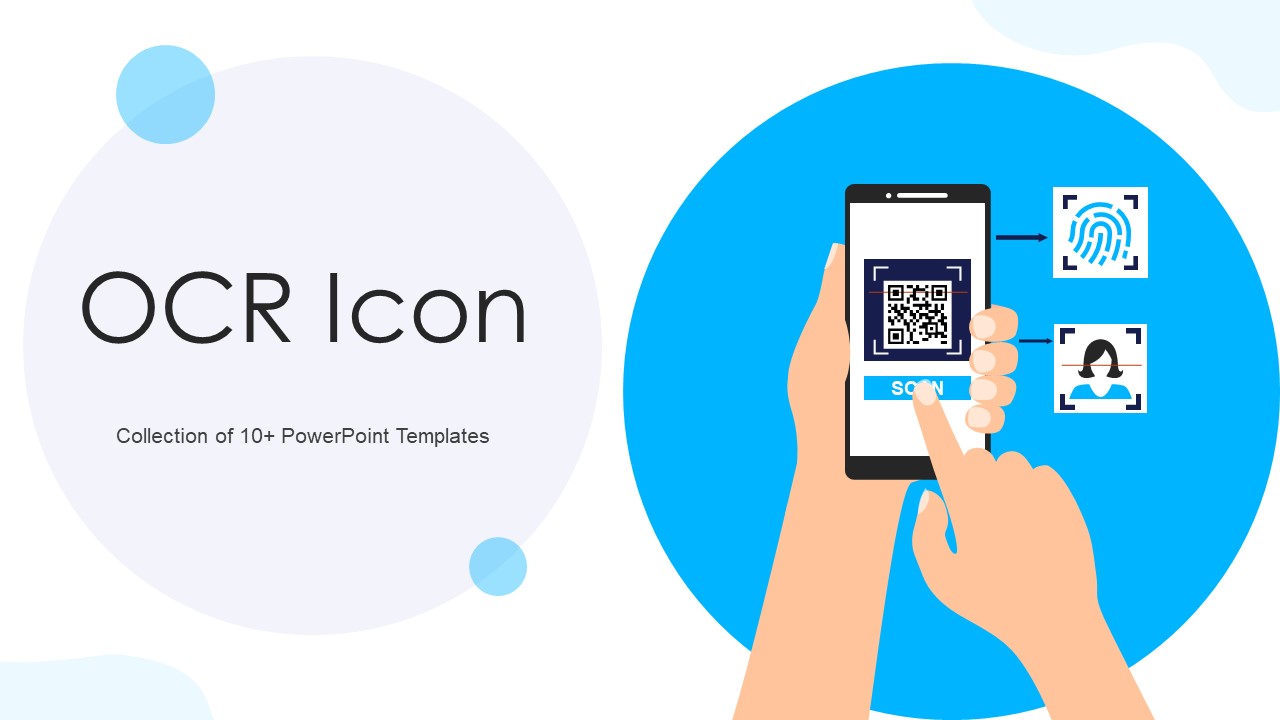 OCR Icon Ppt PowerPoint Presentation Complete With Slides