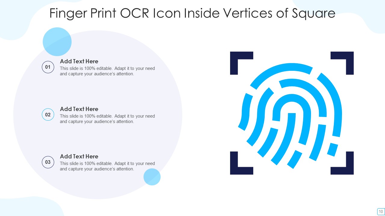 OCR Icon Ppt PowerPoint Presentation Complete With Slides ideas content ready