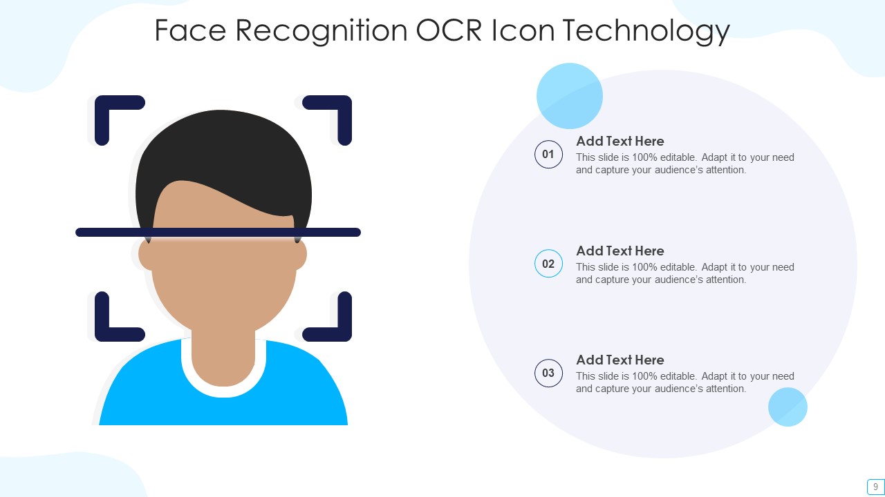 OCR Icon Ppt PowerPoint Presentation Complete With Slides idea content ready