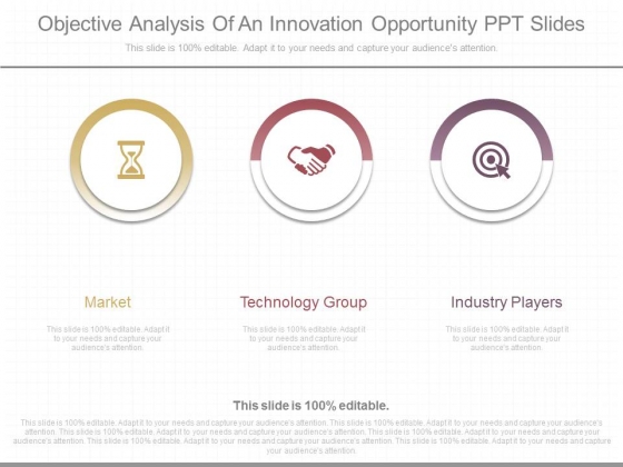 Objective Analysis Of An Innovation Opportunity Ppt Slides