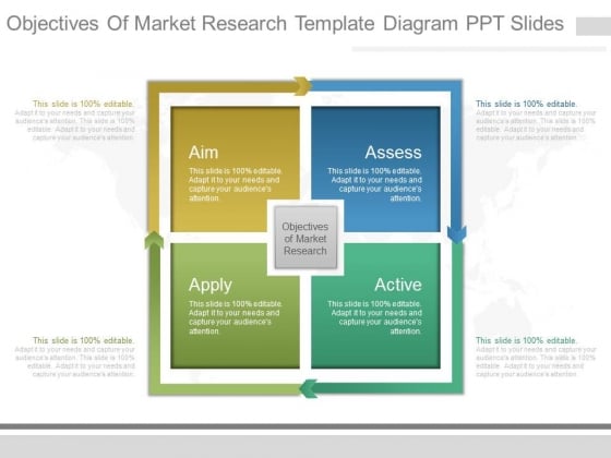 Objectives Of Market Research Template Diagram Ppt Slides Objectives Of Market Research Template Diagram Ppt Slides