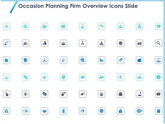 Occasion Planning Firm Overview Icons Slide Ppt Gallery Format Ideas PDF Occasion Planning Firm Overview Icons Slide Ppt Gallery Format Ideas PDF