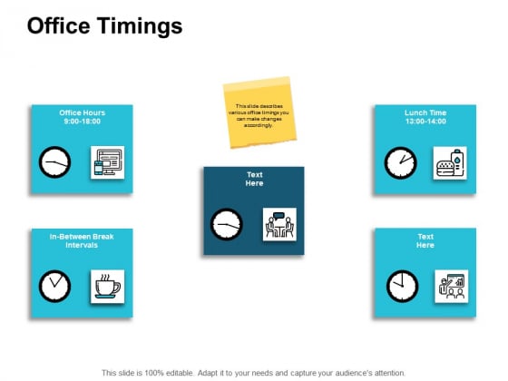 Office Timings Management Ppt PowerPoint Presentation Model