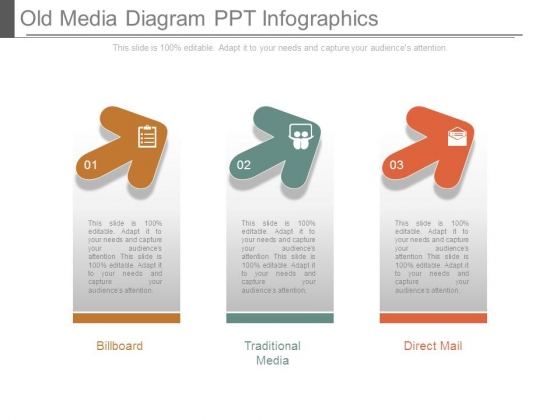 Old Media Diagram Ppt Infographics Old Media Diagram Ppt Infographics