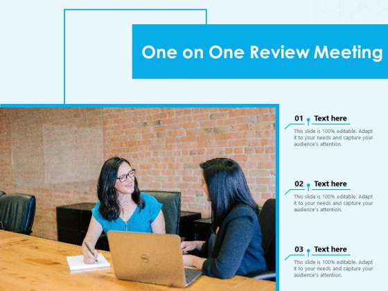 One On One Review Meeting Ppt PowerPoint Presentation File Clipart Images PDF One On One Review Meeting Ppt PowerPoint Presentation File Clipart Images PDF