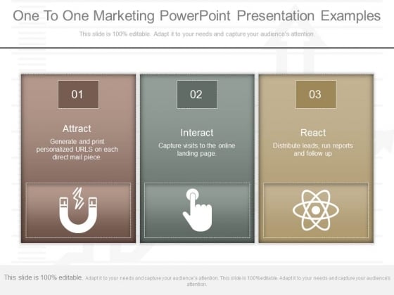 One To One Marketing Powerpoint Presentation Examples One To One Marketing Powerpoint Presentation Examples