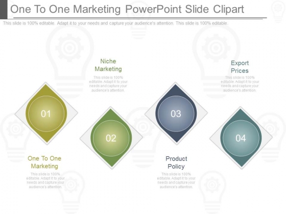 One To One Marketing Powerpoint Slide Clipart One To One Marketing Powerpoint Slide Clipart