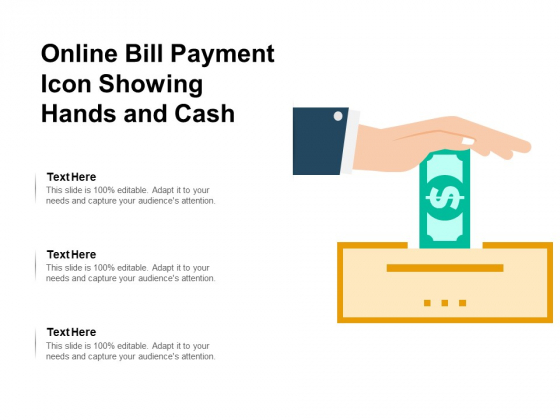 Online Bill Payment Icon Showing Hands And Cash Ppt PowerPoint Presentation Pictures Layout Ideas PDF Online Bill Payment Icon Showing Hands And Cash Ppt PowerPoint Presentation Pictures Layout Ideas PDF