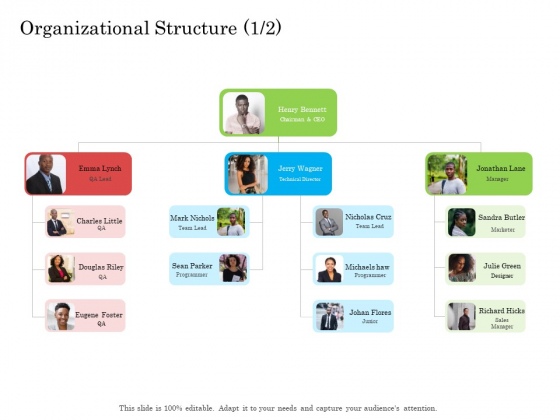 Online Business Program Organizational Structure Lynch Information PDF