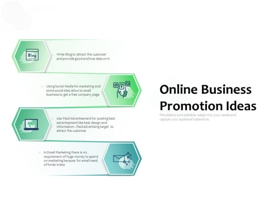Online Business Promotion Ideas Ppt PowerPoint Presentation Pictures Objects PDF Online Business Promotion Ideas Ppt PowerPoint Presentation Pictures Objects PDF