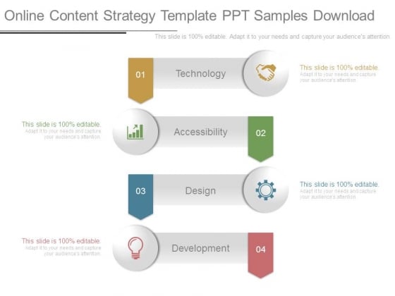 Online Content Strategy Template Ppt Samples Download Online Content Strategy Template Ppt Samples Download