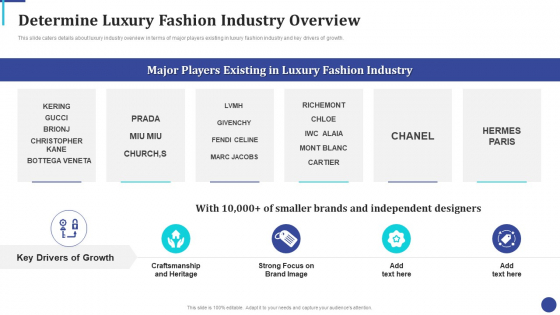 Online Luxury Fashion Platform Capital Raising Pitch Deck Determine Luxury Fashion Industry Introduction PDF Online Luxury Fashion Platform Capital Raising Pitch Deck Determine Luxury Fashion Industry Introduction PDF