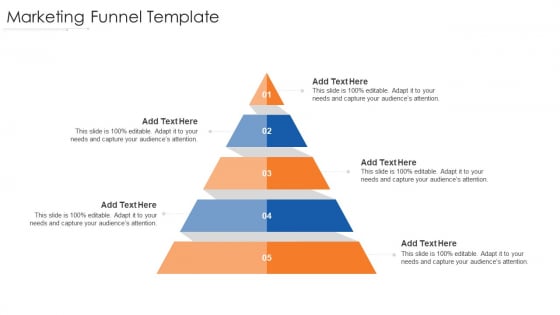 Online_Marketing_Approach_And_Execution_Marketing_Funnel_Template_Professional_PDF_Slide_1