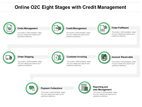 Online O2C Eight Stages With Credit Management Ppt PowerPoint Presentation Gallery Background PDF Online O2C Eight Stages With Credit Management Ppt PowerPoint Presentation Gallery Background PDF