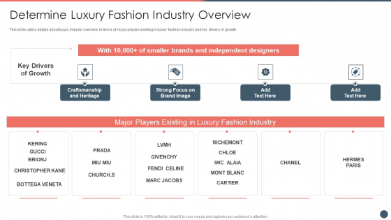 Online Premium Fashion Portal Venture Capitalist Financing Elevator Determine Luxury Fashion Industry Overview Professional PDF Online Premium Fashion Portal Venture Capitalist Financing Elevator Determine Luxury Fashion Industry Overview Professional PDF