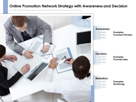 Online Promotion Network Strategy With Awareness And Decision Ppt PowerPoint Presentation File Infographics PDF Online Promotion Network Strategy With Awareness And Decision Ppt PowerPoint Presentation File Infographics PDF