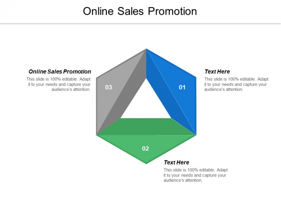 Online Sales Promotion Ppt PowerPoint Presentation Inspiration Tips Cpb