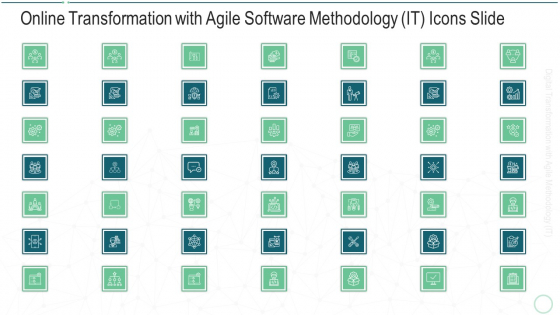 Online Transformation With Agile Software Methodology IT Icons Slide Icons PDF Online Transformation With Agile Software Methodology IT Icons Slide Icons PDF