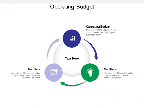 Operating Budget Ppt PowerPoint Presentation Model Example Topics Cpb