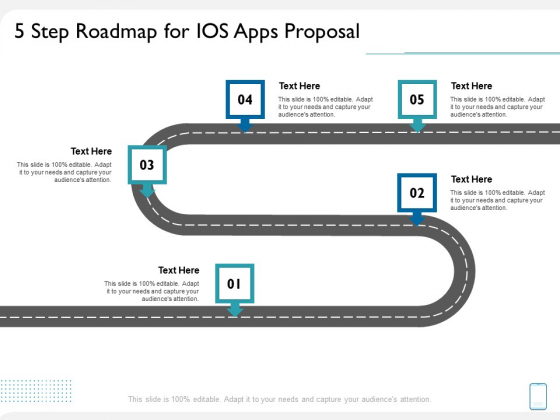operating system application 5 step roadmap for ios apps proposal ppt rules pdf operating system application 5 step roadmap for ios apps proposal ppt rules pdf