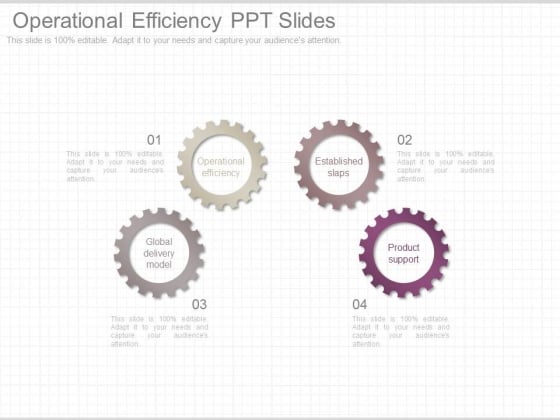 Operational Efficiency Ppt Slides Operational Efficiency Ppt Slides