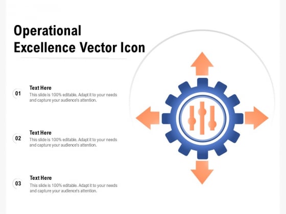 Operational Excellence Vector Icon Ppt PowerPoint Presentation Gallery Guidelines PDF