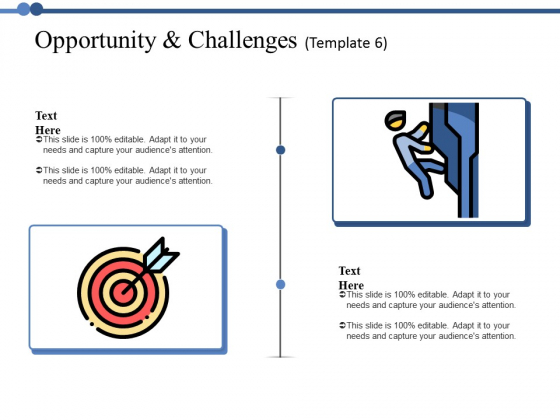 Opportunity And Challenges 6 Ppt PowerPoint Presentation Inspiration Skills