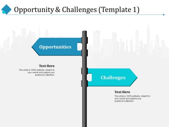 Opportunity And Challenges Opportunities Challenges Ppt PowerPoint Presentation Professional Inspiration