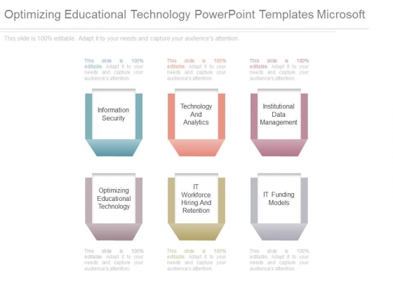 Optimizing Educational Technology Powerpoint Templates Microsoft Optimizing Educational Technology Powerpoint Templates Microsoft