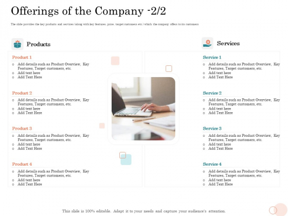 Option Pool Funding Pitch Deck Offerings Of The Company Product Ppt Outline Introduction PDF Option Pool Funding Pitch Deck Offerings Of The Company Product Ppt Outline Introduction PDF