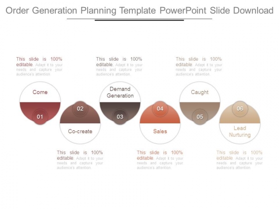 Order Generation Planning Template Powerpoint Slide Download Order Generation Planning Template Powerpoint Slide Download