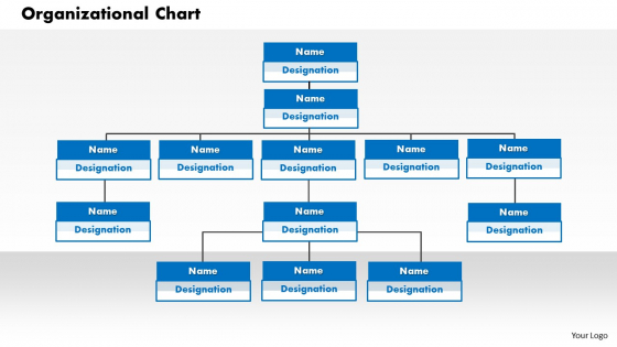 Organizational Chart Business PowerPoint Presentation