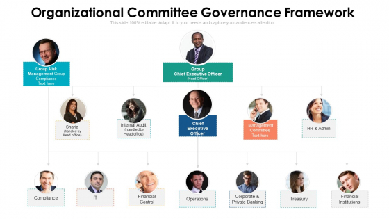 Organizational Committee Governance Framework Ppt Layouts Skills PDF