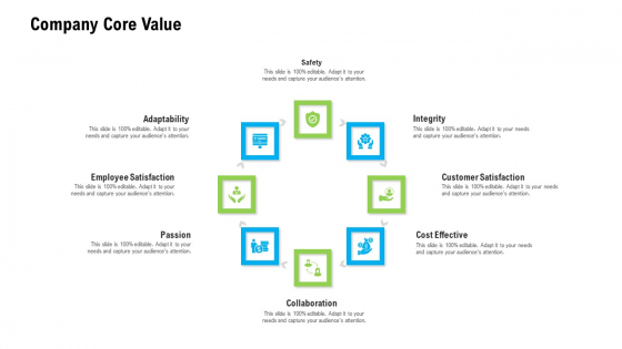 Organizational Culture Company Core Value Ppt Styles Graphic Images PDF
